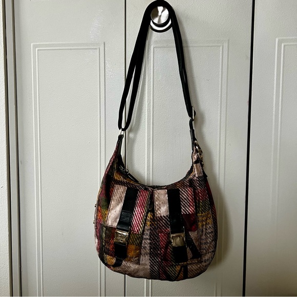 LAMB LeSportsac Gwen Stefani Donegal Plaid Print Bag - Picture 3 of 14